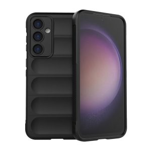 Protectie din silicon pentru telefon (rezistenta la socuri, protectie camera, 3D) NEGRU Samsung Galaxy S23 FE (SM-S711)