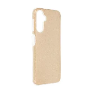 HUSĂ! - Protectie de telefon din silicon (interior din plastic, spate lucios) GOLD Samsung Galaxy S23 FE (SM-S711)