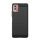 Husă silicon pentru telefon (rezistent la impact mediu, bubble heel, periat, model de carbon) negru Nokia C32 Husă silicon pentru telefon (rezistent la impact mediu, bubble heel, periat, model de carbon) negru Nokia C32