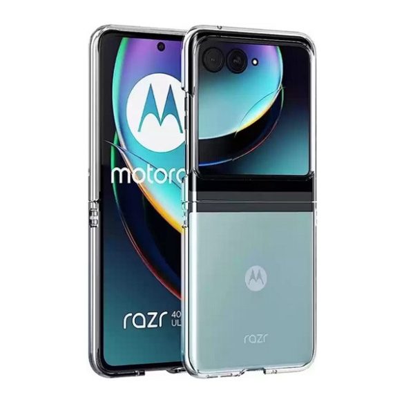 Protectie din silicon pentru telefon (ultra-subtire) TRANSPARENT Motorola Razr 40 Ultra (XT2321-3)