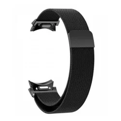   Curea de schimb (dimensiune personalizată, metal, curea Milan, magnetică) NEGRA Samsung Galaxy Watch 6 eSIM 44 mm (SM-R945), Galaxy Watch 6 eSIM 40 mm (SM-R935), Galaxy Watch 6 Classic 47 mm (SM-R960)
