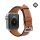 Curea de schimb (dimensiune personalizată, mare, piele naturală, perforată) MARO DESCHIS Apple Watch Series 9 45mm, Watch Series 3 42mm, Watch Series 2 42mm Curea de schimb (dimensiune personalizată, mare, piele naturală, perforată) MARO DESCHIS Apple Watch Series 9 45mm, Watch Series 3 42mm, Watch Series 2 42mm