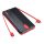 Încărcător de urgență LDNIO USB+Type-C+microUSB socket (10000mAh, 10W + microUSB/Type-C/cablu lightning) NEGRU Încărcător de urgență LDNIO USB+Type-C+microUSB socket (10000mAh, 10W + microUSB/Type-C/cablu lightning) NEGRU