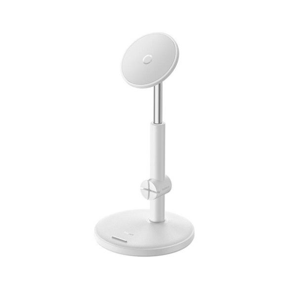 Suport de birou BASEUS MAGPRO (universal, braț reglabil, 360°, magnetic) ALB Apple iPhone 14 Pro Max, iPhone 14 Pro, iPhone 14 Plus