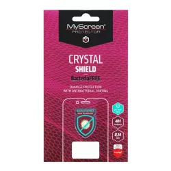   Film protector pentru ecran MYSCREEN CRYSTAL BacteriaFREE (antibacterian, 4H, NU curbat) TRANSPARENT Realme C33
