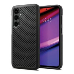   HUSĂ! - Protectie de telefon din silicon SPIGEN CORE ARMOR (rezistenta la impact, protectie camera, dungi) NEGRU Samsung Galaxy S23 FE (SM-S711)