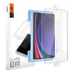   SPIGEN EZ FIT HD sticlă de protecție pentru ecran (2.5D, prietenos cu carcasă, ultra-subțire, 0.2mm, 9H + cadru auxiliar) TRANSPARENT Samsung Galaxy Tab S9 Ultra LTE (SM-X916), Galaxy Tab S9 Ultra WIFI (SM-X910)