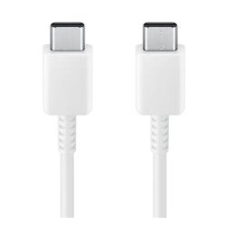   Cablu de date SAMSUNG (Tip-C - Tip-C, 3A, 100W, încărcător rapid, 180cm) ALB