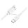 HOCO X96 cablu de date (USB - Tip-C, 27W, încărcător rapid, 100cm) ALB HOCO X96 cablu de date (USB - Tip-C, 27W, încărcător rapid, 100cm) ALB