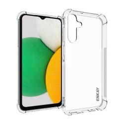   HUSĂ! - Protector de telefon din silicon ENKAY (rezistență medie la impact, colț cu pernă de aer) TRANSPARENT Samsung Galaxy A15 5G (SM-A156)