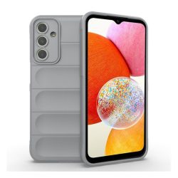   Protector din silicon pentru telefon (rezistență medie la impact, protecție pentru cameră, model 3D) GRI DESCHIS Samsung Galaxy A15 (SM-A155), Galaxy A15 5G (SM-A156)