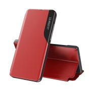   Husă stativă, efect piele ECO (FLIP activ, deschidere laterală, suport de birou, afișaj ID apelant, fereastră de vizualizare) PIROS Samsung Galaxy A15 (SM-A155), Galaxy A15 5G (SM-A156)