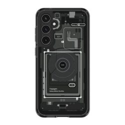   HUSĂ! - Protectie de telefon din plastic SPIGEN ULTRA HYBRID ZERO ONE (cadru rezistent la impact mediu, cu perna de aer) NEGRU Samsung Galaxy S23 FE (SM-S711)