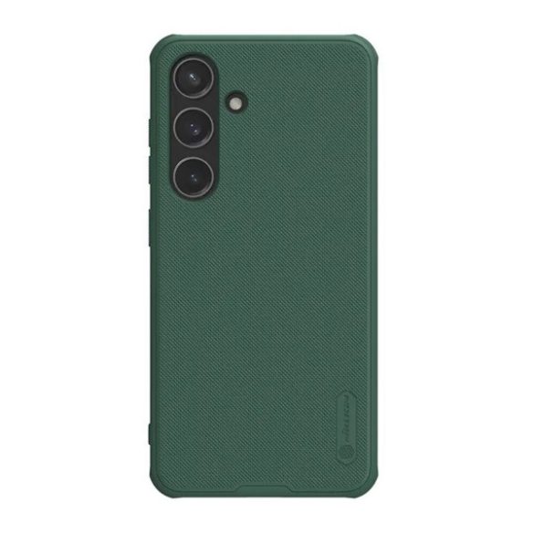 Protector de telefon din plastic NILLKIN SUPER FROSTED PRO MAGNETIC (magnetic, rezistent la impact, cauciucat) VERDE ÎNCHIS Samsung Galaxy S24 Plus (SM-S926)