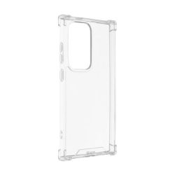  HUSĂ! - Protectie din plastic pentru telefon ROAR JELLY ARMOR (cadru din silicon, rezistenta la impact, colt cu perna de aer) TRANSPARENT Samsung Galaxy S24 Ultra (SM-S928)