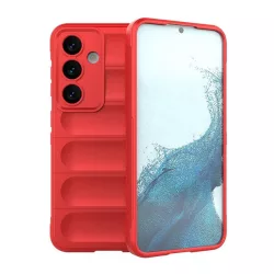   HUSĂ! - Protectie din silicon pentru telefon (rezistenta la socuri, protectie pentru camera, 3D) ROSU Samsung Galaxy S24 Plus (SM-S926)