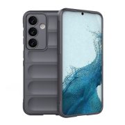   Protectie din silicon pentru telefon (rezistenta la socuri, protectie pentru camera, 3D) GRI INCHIS Samsung Galaxy S24 (SM-S921)