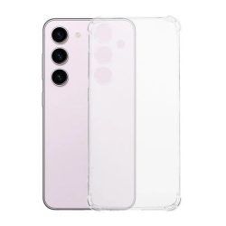   HUSĂ! - Protectie din silicon pentru telefon (rezistenta la impact, colt cu perna de aer) TRANSPARENT Samsung Galaxy S24 Plus (SM-S926)