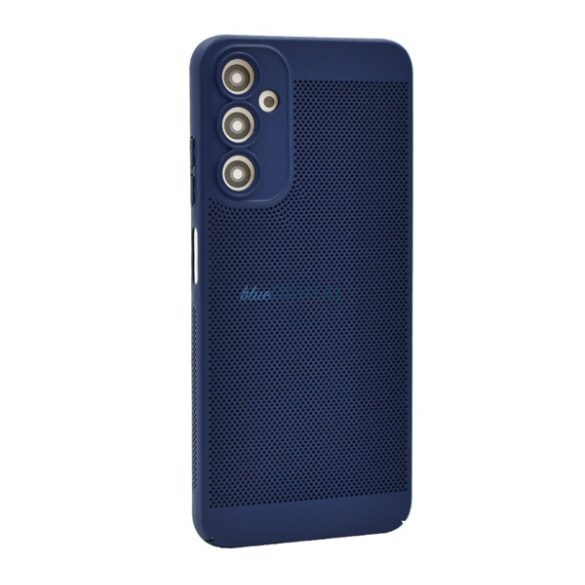 Protecție din plastic pentru telefon (respirabilă, perforată, protectoare pentru cameră) CUTTING BLUE Samsung Galaxy A05s (SM-A057F)