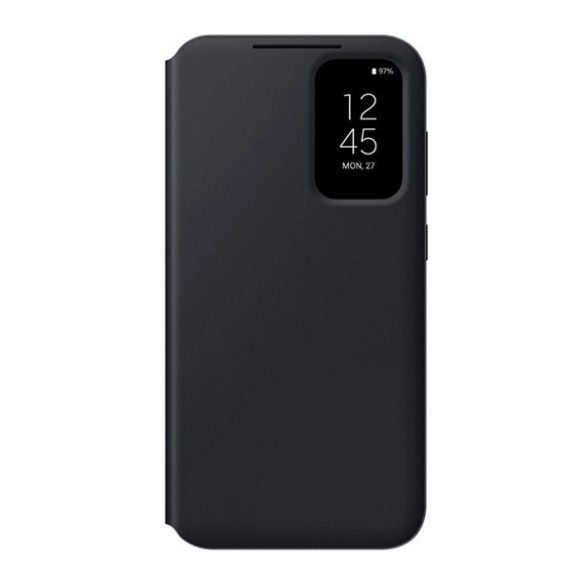 HUSĂ! - SAMSUNG husă permanent (activ FLIP, deschidere laterală, Husă frontal transparent) negru Samsung Galaxy S23 FE (SM-S711)