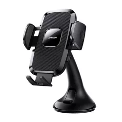   Suport auto JOYROOM (pentru bord, parbriz, ventuză, automat, 360°, dimensiune 4.7-6.7") NEGRU Xiaomi Redmi Note 13 4G, Asus ROG Phone 8 Pro, OnePlus Open