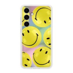   HUSĂ! - Protector de telefon din plastic SAMSUNG (rezistenta la impact, transparent inlocuibil + husa din spate pentru buzunarul cardului) GALBEN Samsung Galaxy S24 (SM-S921)