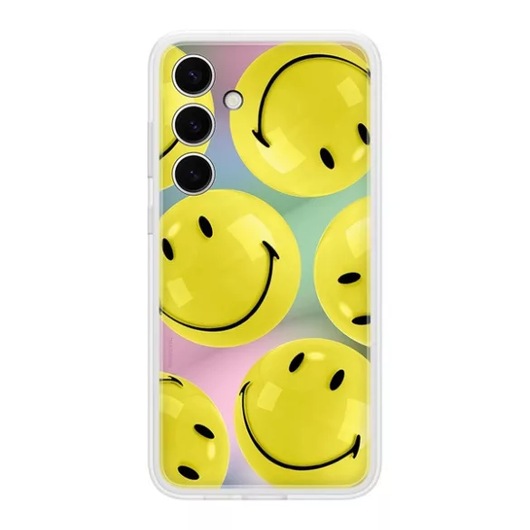 HUSĂ! - Protector de telefon din plastic SAMSUNG (rezistenta la impact, transparent inlocuibil + husa din spate pentru buzunarul cardului) GALBEN Samsung Galaxy S24 (SM-S921)