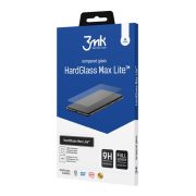   3MK HARD sticlă MAX LITE folie sticlă protecție ecran(3D, 0.3mm, 9H) negru Samsung Galaxy A05s (SM-A057F)