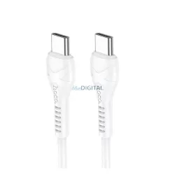   HOCO X37 cablu de date (Tip-C - Tip-C, 60W, 100cm, anti-rupere) ALB