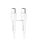 HOCO X37 cablu de date (Tip-C - Tip-C, 60W, 100cm, anti-rupere) ALB HOCO X37 cablu de date (Tip-C - Tip-C, 60W, 100cm, anti-rupere) ALB