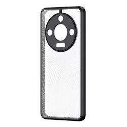   HUSĂ! - Protector de telefon din plastic DUX DUCIS AIMO (rezistenta la impact, cadru silicon, protectie camera, mat, val) NEGRU Honor Magic6 Lite 5G