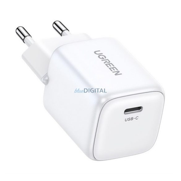 UGREEN Încărcător AC tip C (20W, GaN, încărcător rapid PD 4.0) ALB