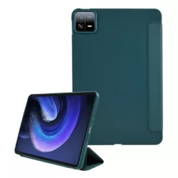   Husă stativă cu efect de piele (FLIP activ, deschidere laterală, TRIFOLD, suport desktop) pentru Xiaomi Pad 6