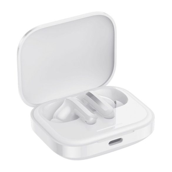 Căști bluetooth XIAOMI REDMI BUDS 5 STEREO (v5.3, TWS, filtru de zgomot activ, IP54 + carcasă de încărcare) ALBE