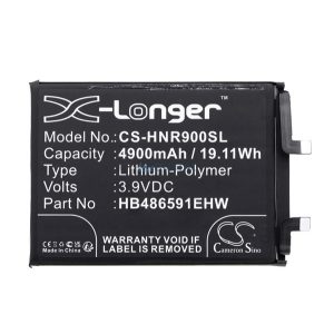 CAMERON SINO Baterie Li-Polimer (3.9V / 4900mAh, compatibil Honor HB486591EHW) BLACK Honor 90 5G
