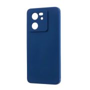   Husă silicon pentru telefon (mat, microfibră pluș anti-scratch interior, premium) CUTTING albastruXiaomi 13T Pro, 13T