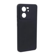  Protector de telefon din silicon (mat, microfibră de pluș interior anti-zgârieturi, premium) NEGRU Xiaomi 13T Pro, 13T