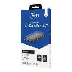   3MK HARD sticlă MAX LITE folie sticlă protecție ecran(3D, 0.3mm, 9H) negru Xiaomi Redmi Note 13 5G