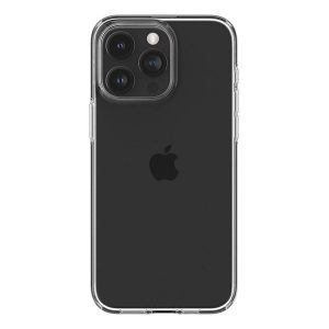 Protectie de telefon din silicon SPIGEN CRYSTAL FLEX (rezistenta la impact, colt cu perna de aer) TRANSPARENT Apple iPhone 15 Pro Max