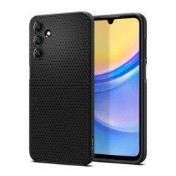   SPIGEN LIQUID AIR silicon telefon protecție(rezistent la șocuri, bubble heel, diamant) negru Samsung Galaxy A15 5G (SM-A156), Galaxy A15 (SM-A155)