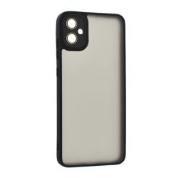   Protectie din silicon pentru telefon (rezistenta la impact, spate acrilic, protectie pentru camera) NEGRU Samsung Galaxy A05 (SM-A055F)