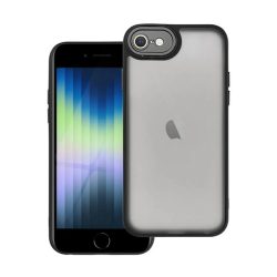   HUSĂ! - Protectie din silicon pentru telefon (rezistenta la impact, spate acrilic, protectie pentru camera) NEGRU Apple iPhone SE 2 (2020), iPhone 8 4.7, iPhone 7 4.7