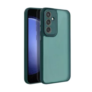 HUSĂ! - Protectie din silicon pentru telefon (rezistenta la impact, spate acrilic, protectie pentru camera) VERDE INCHIS Samsung Galaxy A15 5G (SM-A156)