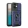 HUSĂ! - Protector de telefon din plastic Defender (rezistenta la impact, interior din silicon, inel de retinere, protectie camera) ALBASTRU INCHIS Oppo A79 5G