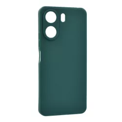   HUSĂ! - Protector de telefon din silicon (mat) VERDE ÎNCHIS Xiaomi Redmi 13C