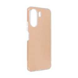   HUSĂ! - Protectie de telefon din silicon (interior din plastic, spate lucios) GOLD Xiaomi Redmi 13C
