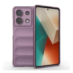   HUSĂ! - Husă silicon pentru telefon (rezistent la șocuri, protecția camerei, 3D) LILA Xiaomi Redmi Note 13 5G