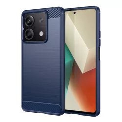   HUSĂ! - Husă silicon pentru telefon (rezistență la impact, călcâi pernă de aer, periat, model de carbon) CUTTING BLOCK Xiaomi Redmi Note 13 5G