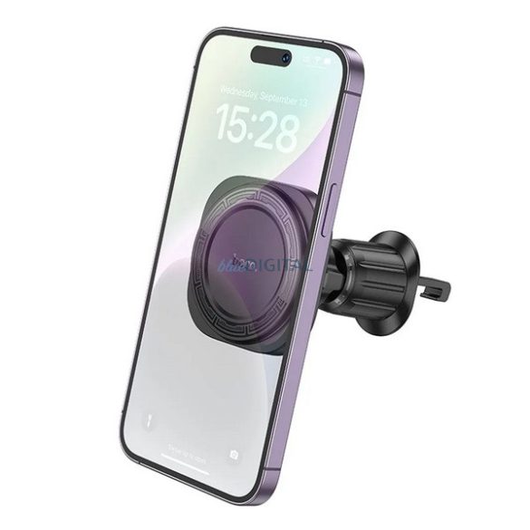 Suport auto HOCO RAINBOW (pentru ventilatie, MagSafe) NEGRU