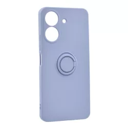  HUSĂ! - Protector de telefon din silicon (inel de fixare, interior din microfibra de pluș, magnetic, protector pentru cameră) PURPLE Xiaomi Redmi 13C